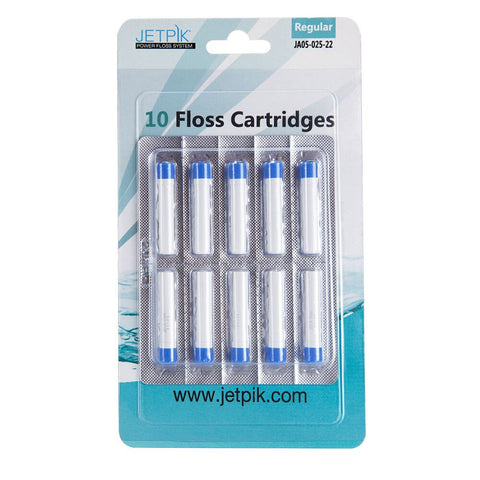 Jetpik PowerFloss Cartridge, 10-Pack