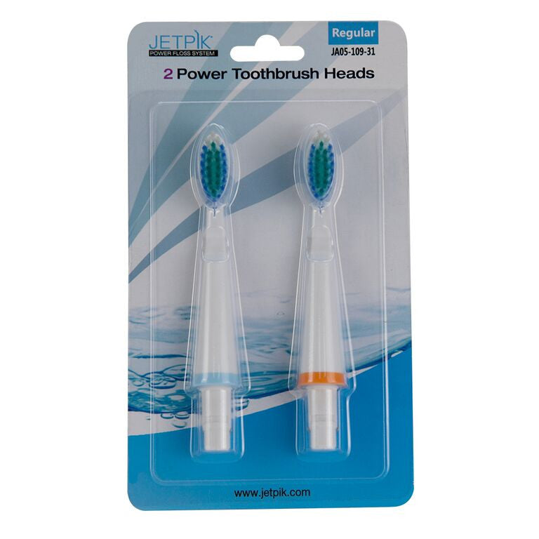 JETPIK Sonic Toothbrush Tip, 2-pack